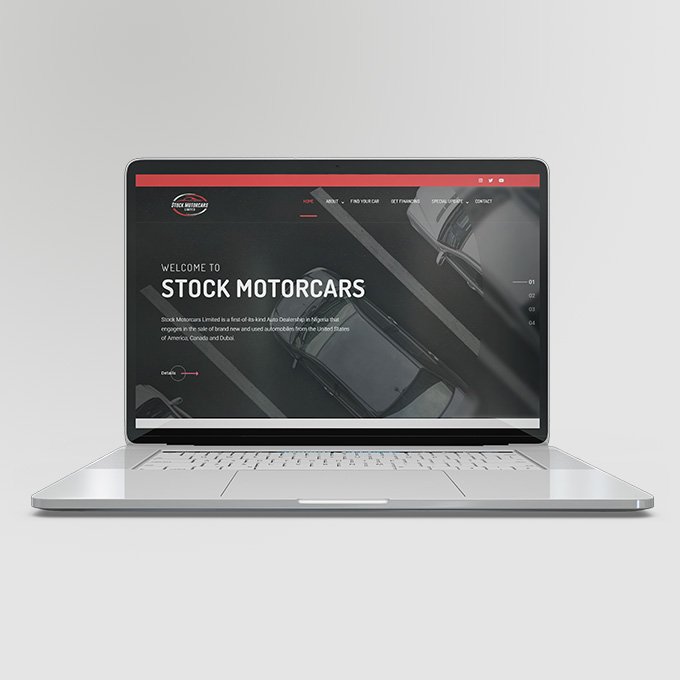 Stock Motorcars Website